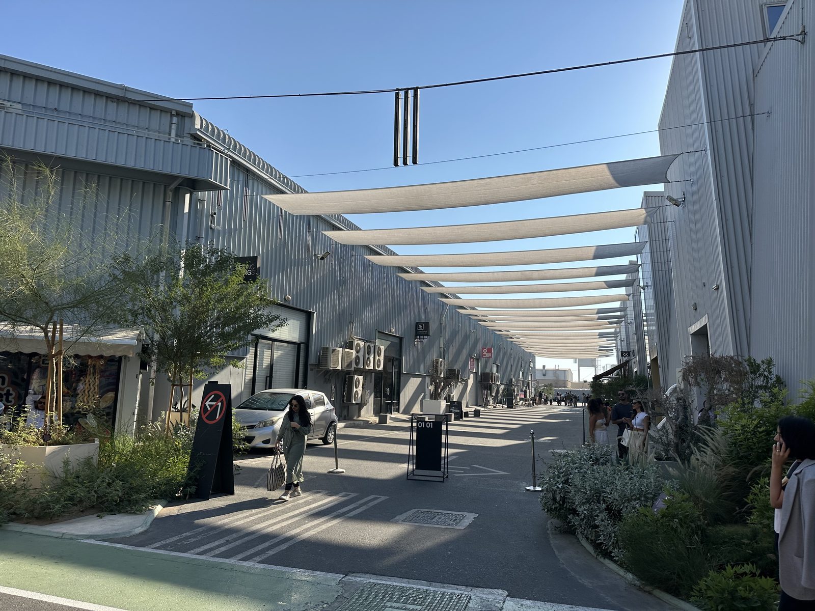 Alserkal Avenue warehouses in Al Quoz, Dubai