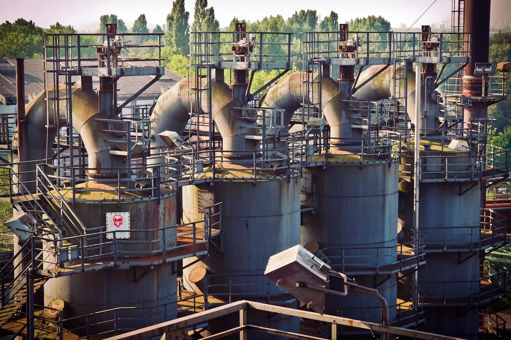 Industrial plant machinery